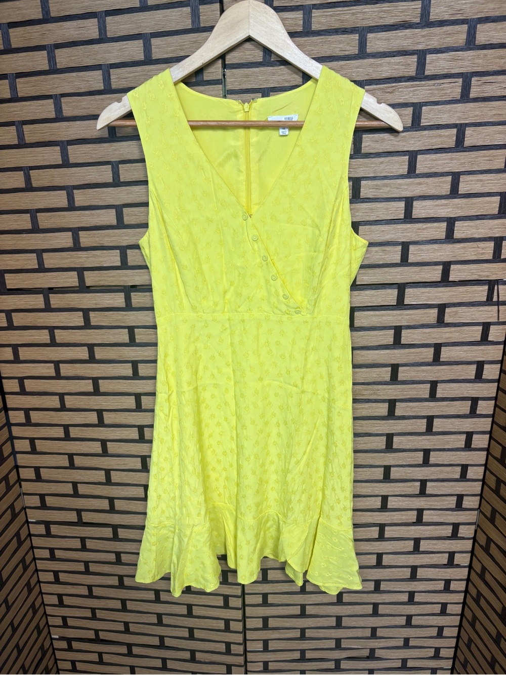 A Loves A Yellow Floral Dress Size XS